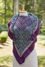 Load image into Gallery viewer, Trichrome Shawl