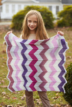 Load image into Gallery viewer, Chevron Baby Stroller Blanket