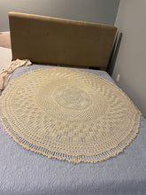 Load image into Gallery viewer, Ecru Lace Blanket