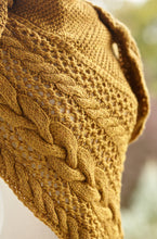 Load image into Gallery viewer, Cozy Cabled Shawl